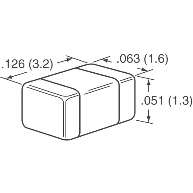 C3216CH2J682K115AA TDK Corporation  Condensadores cerámicos
